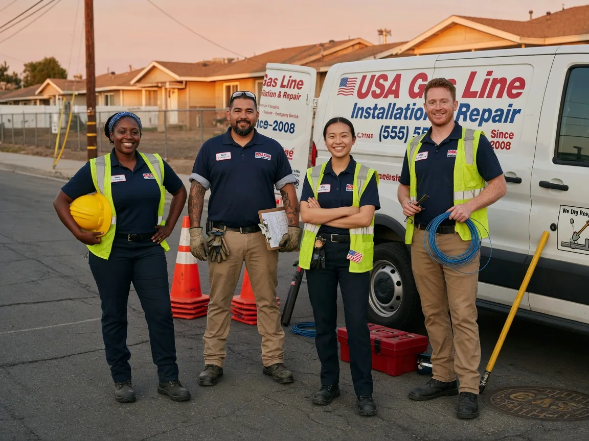 Gas Line Installation company in Greenbackville, VA